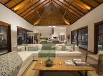 Villa Sol y Mar, Living Room at Night